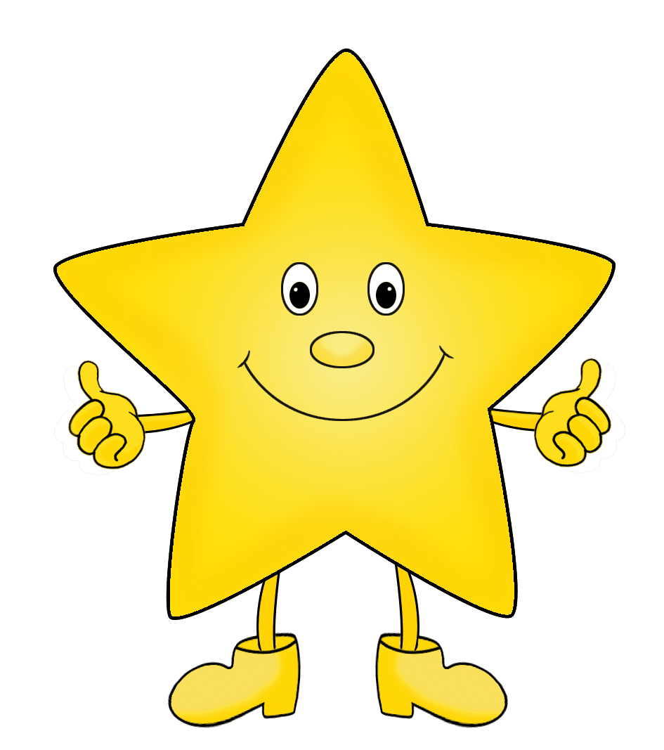 Face star clipart clip art