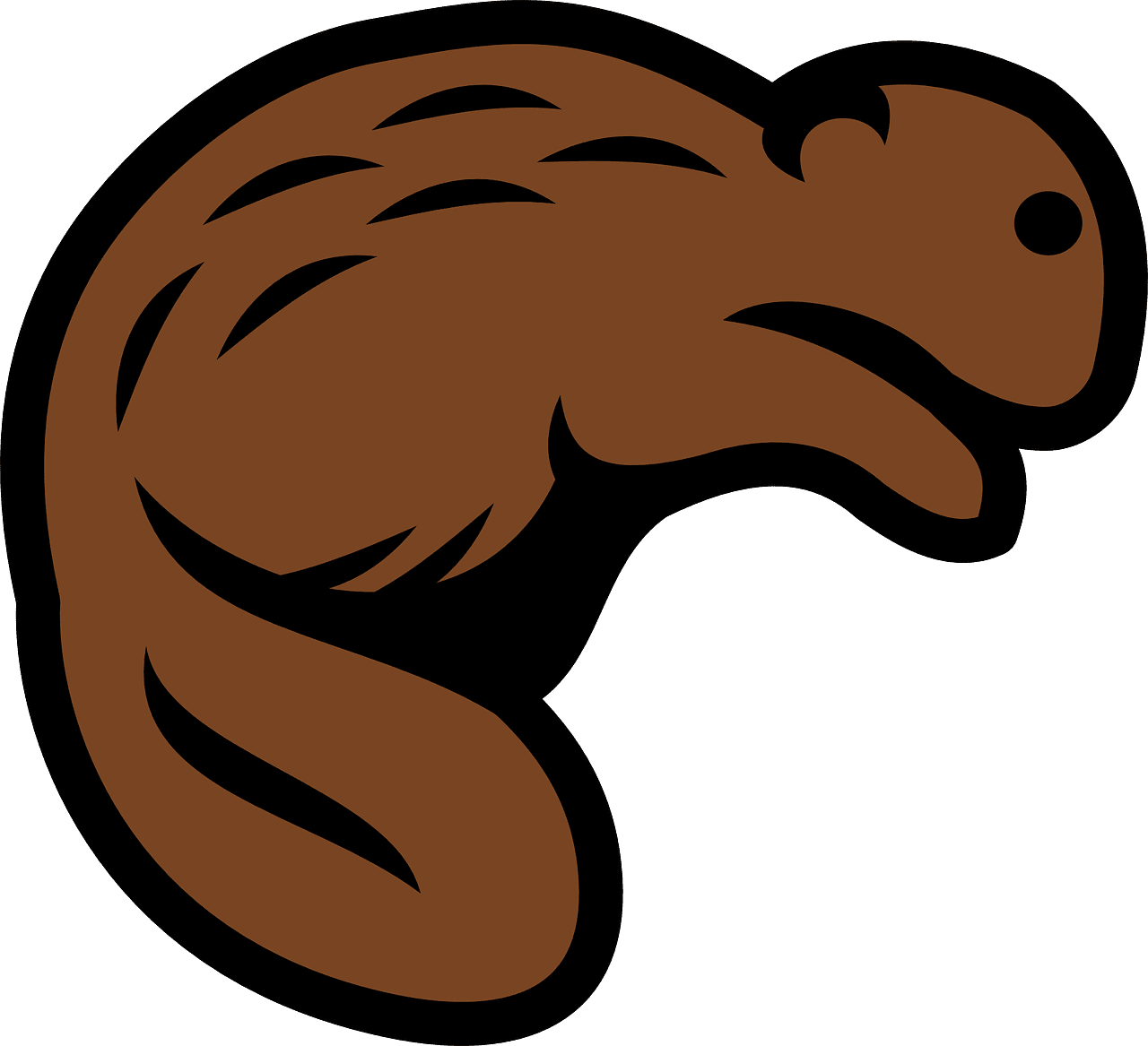 Beaver animal mammal wildlife canadian image from clipart