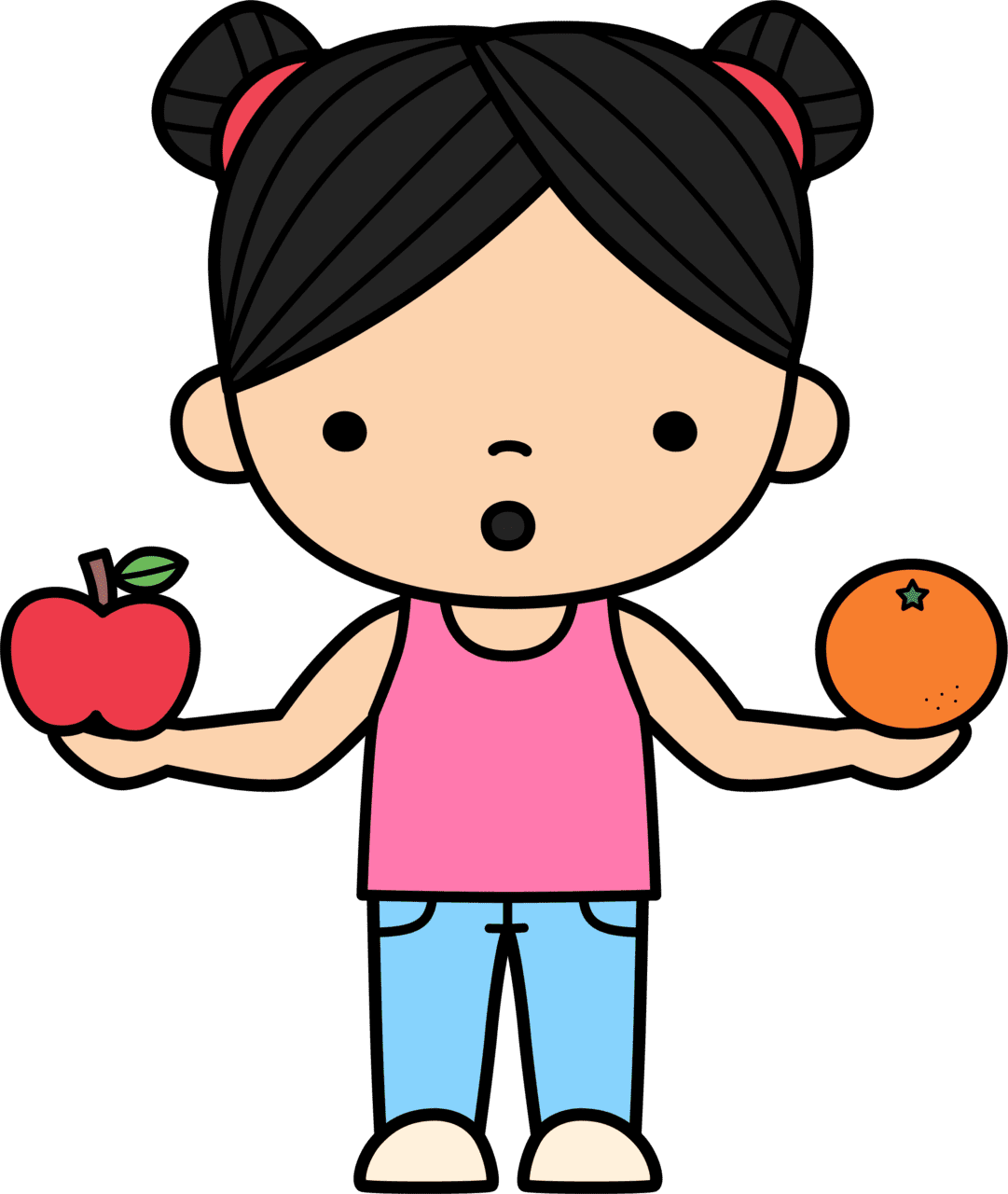 Eat pin page clipart vector 2