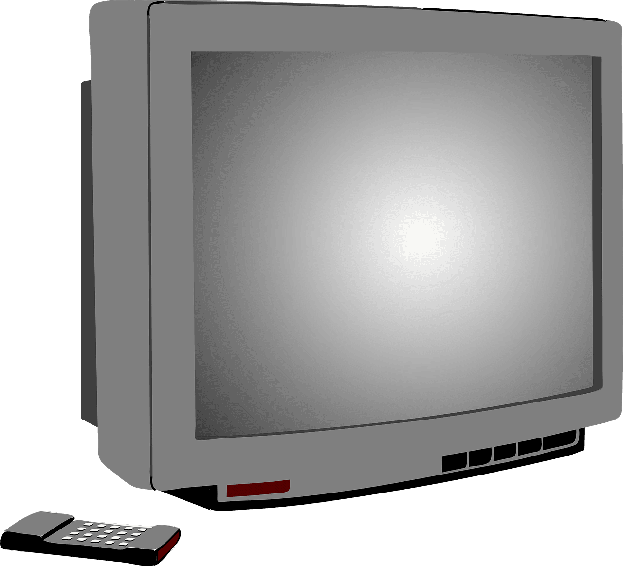 Television tv recreation vector graphic clipart