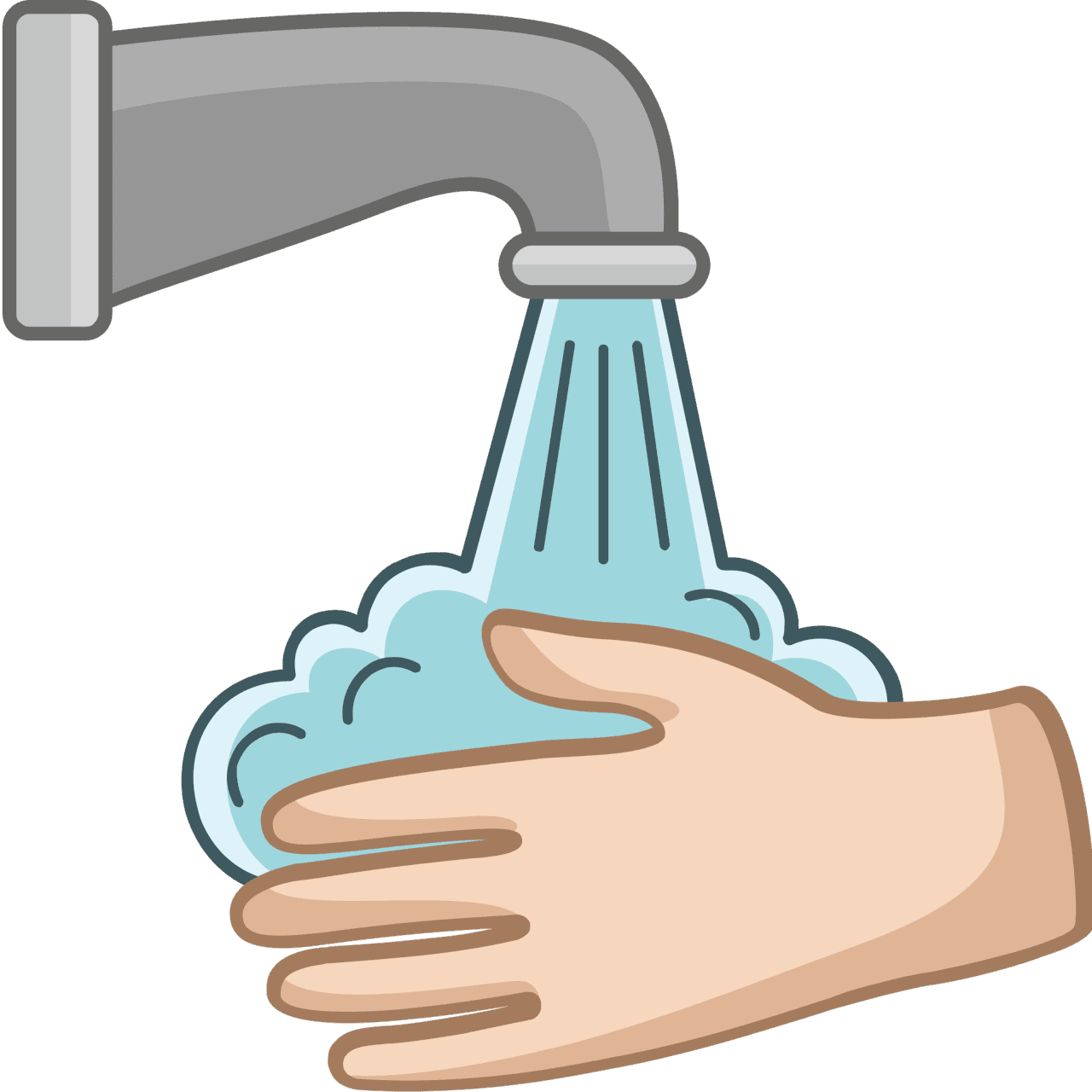 Washing hands hand vector clipart images