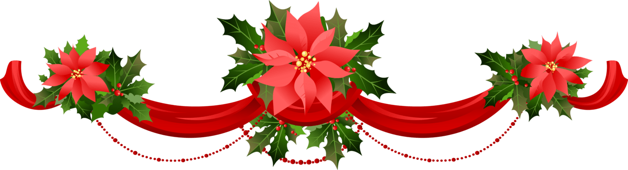 Christmas garland pin page clipart picture 2