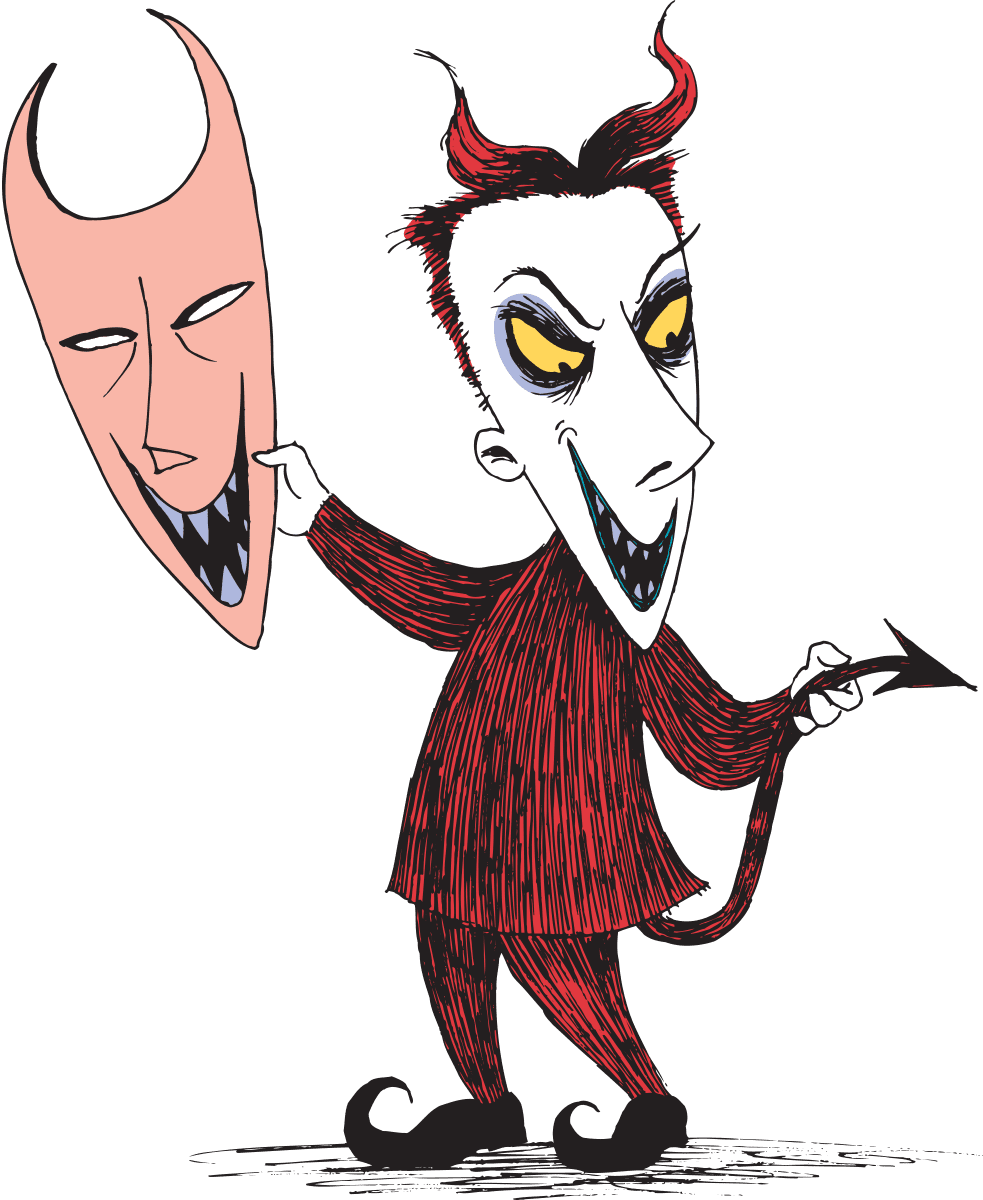 Vampire the nightmare before christmas clipart vector