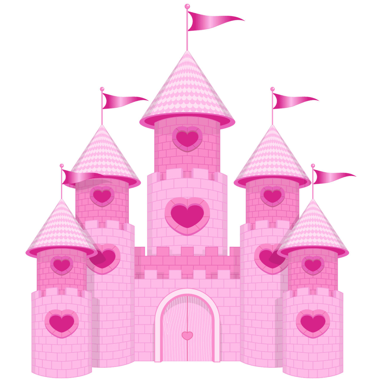 Disney castle pin page clipart transparent 2