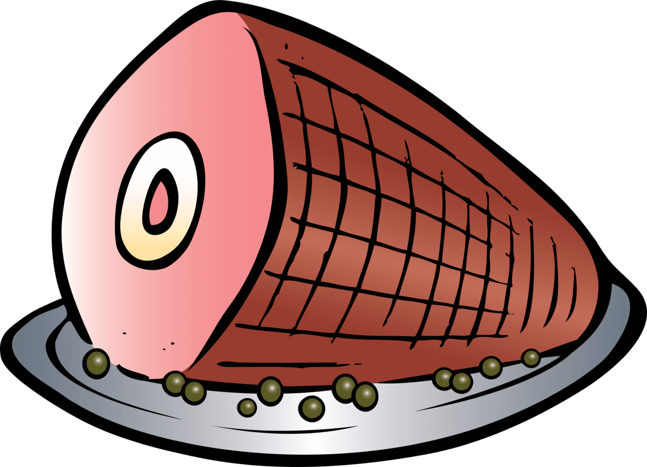 Ham clipart vector