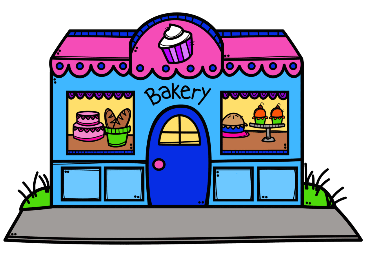 Bakery pin page clipart free