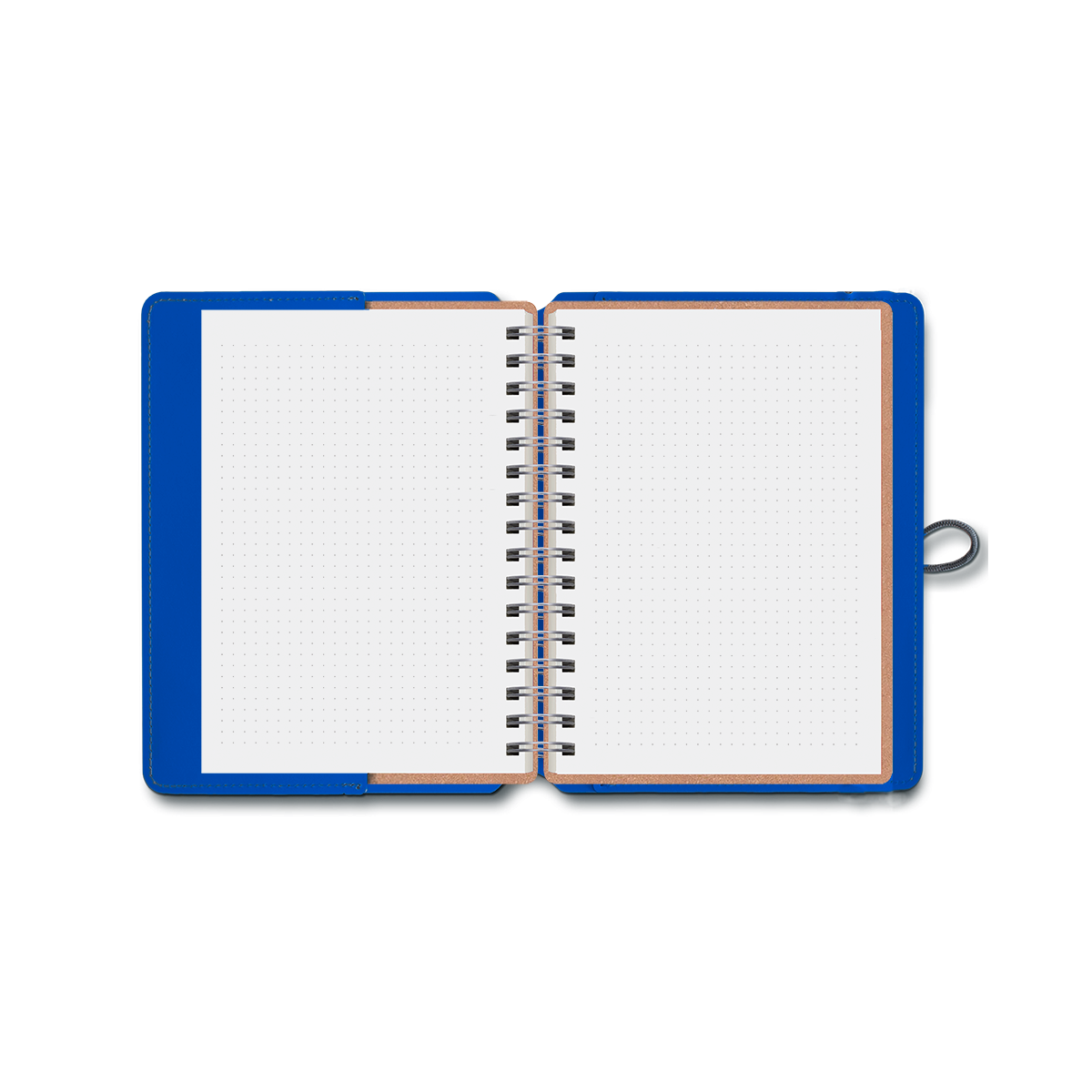 Agenda classic button azul semanal vacavaliente clipart photo