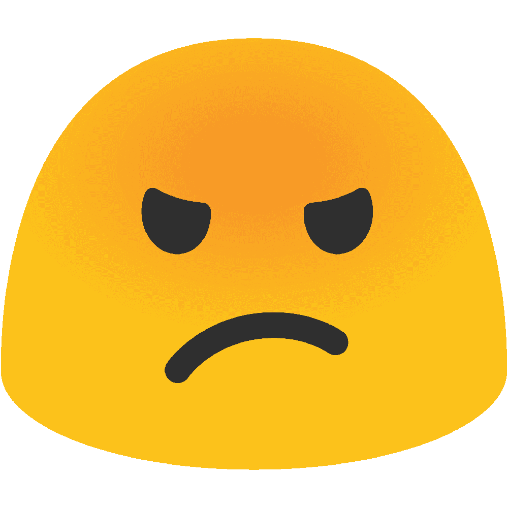 Pout face emoji images hd photo clipart