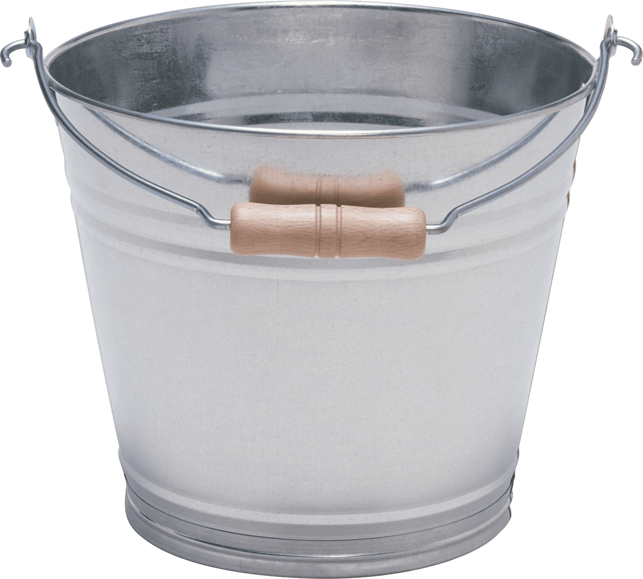 Steel bucket clipart free