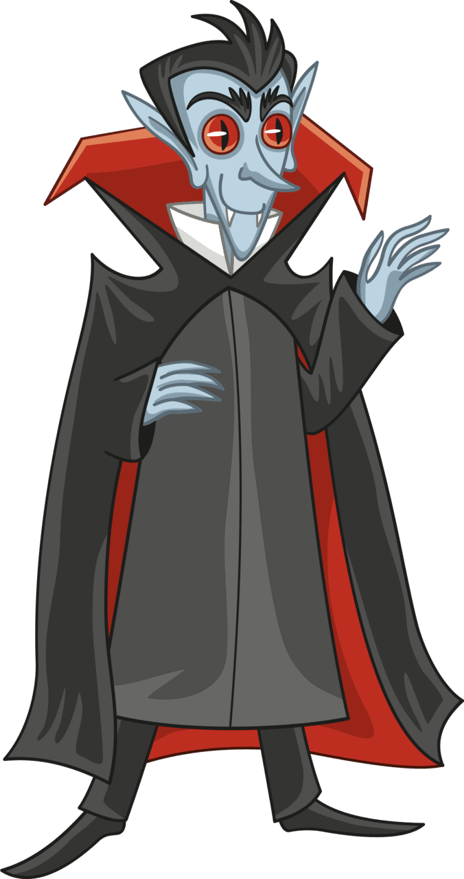 Vampire vector clipart images