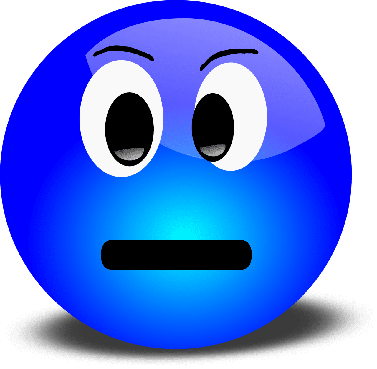 Scared face mad angry clipart free