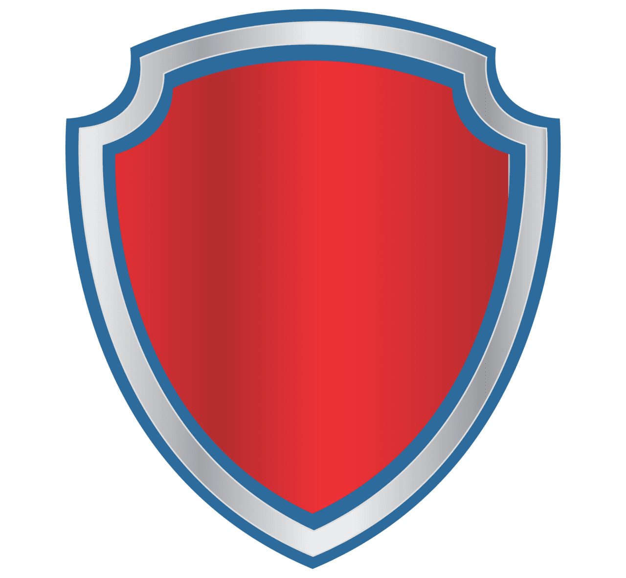 Shield pin page clipart image