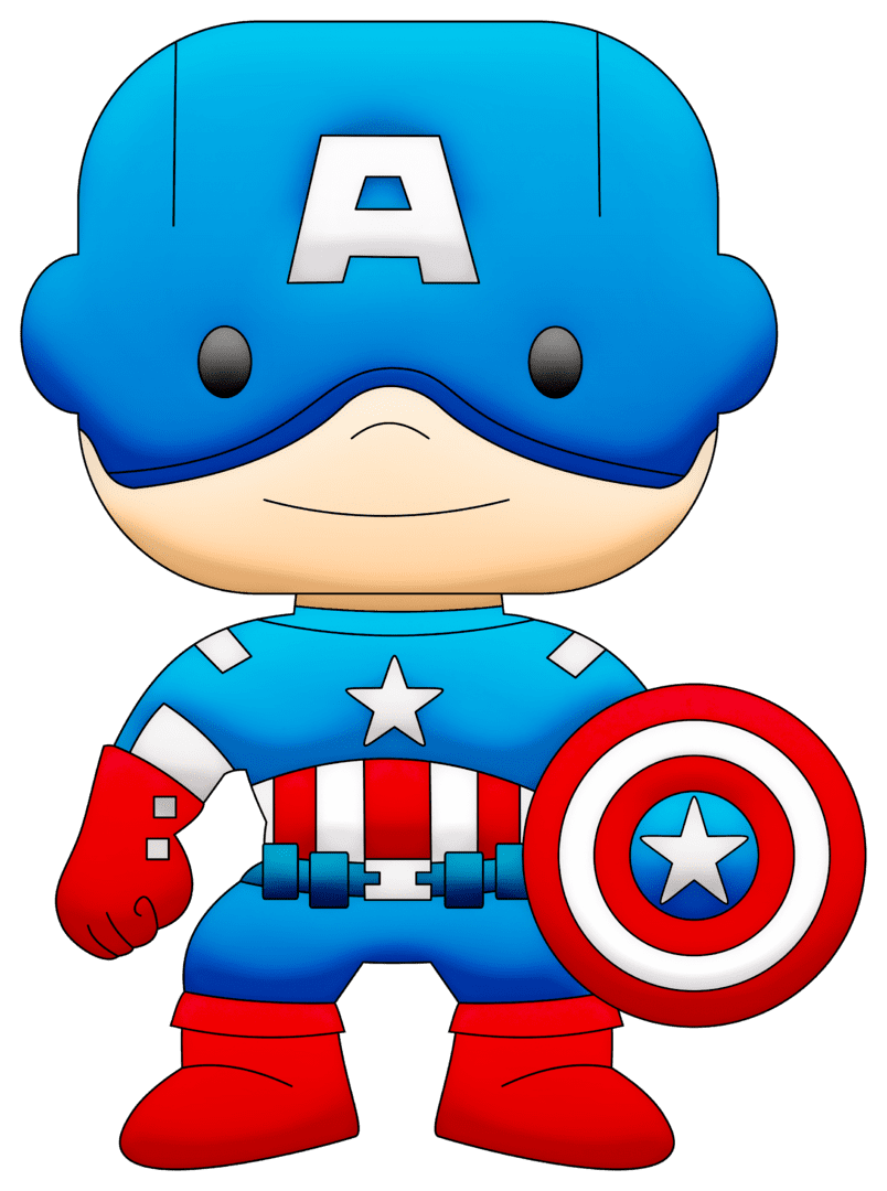 America exibir todas as imagens na pasta super herois clipart