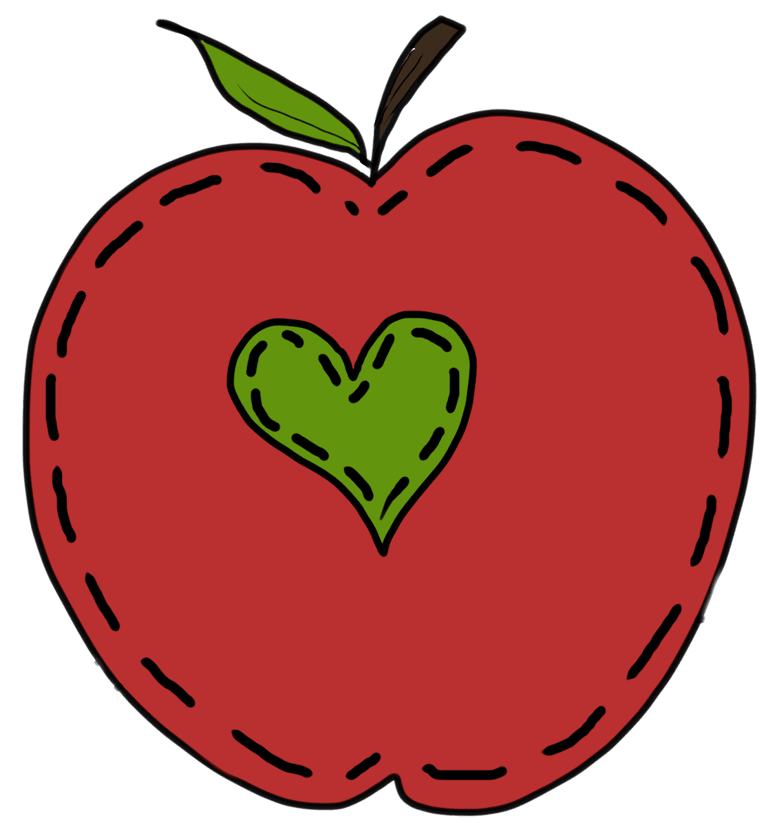 Apples we will miss you clipart photo