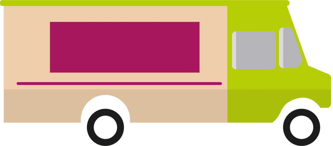 Food truck vector clipart images 5