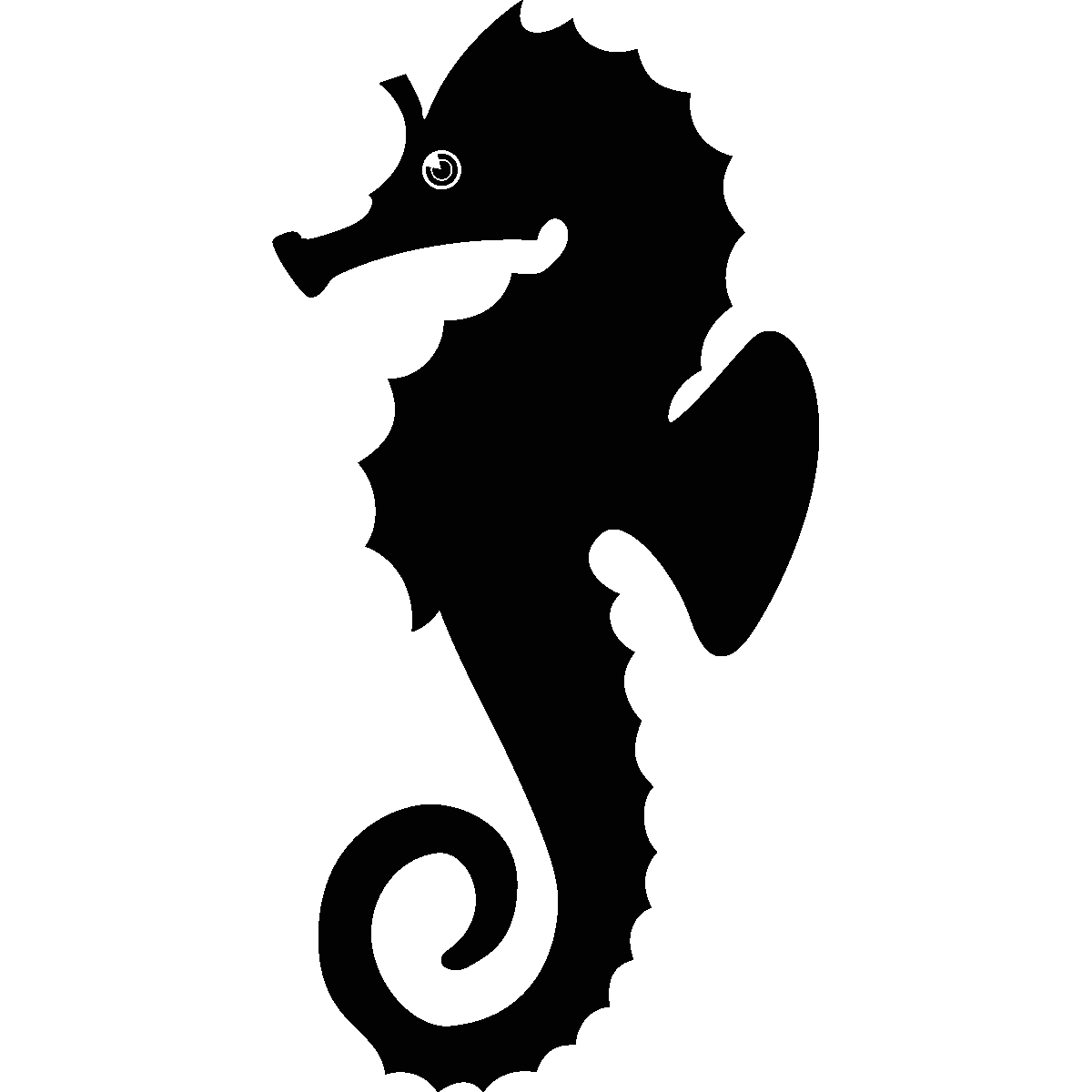 High resolution seahorse clipart background