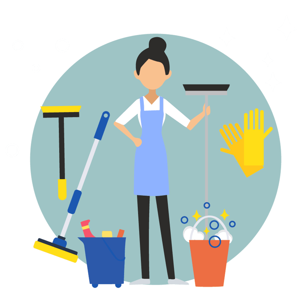 Clean up luxury cleaning servic clipart picture