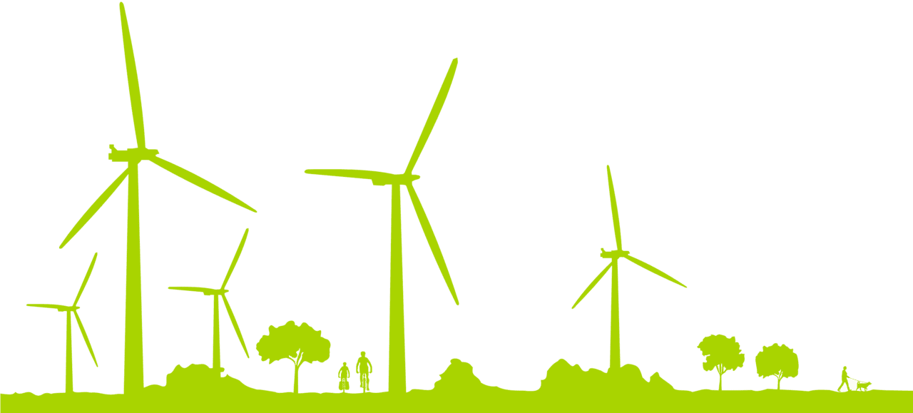 Wind with egeo energy background clipart