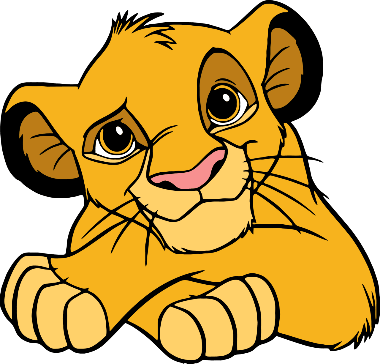 Face the lion king simba inspire uplift pictures drawings clipart