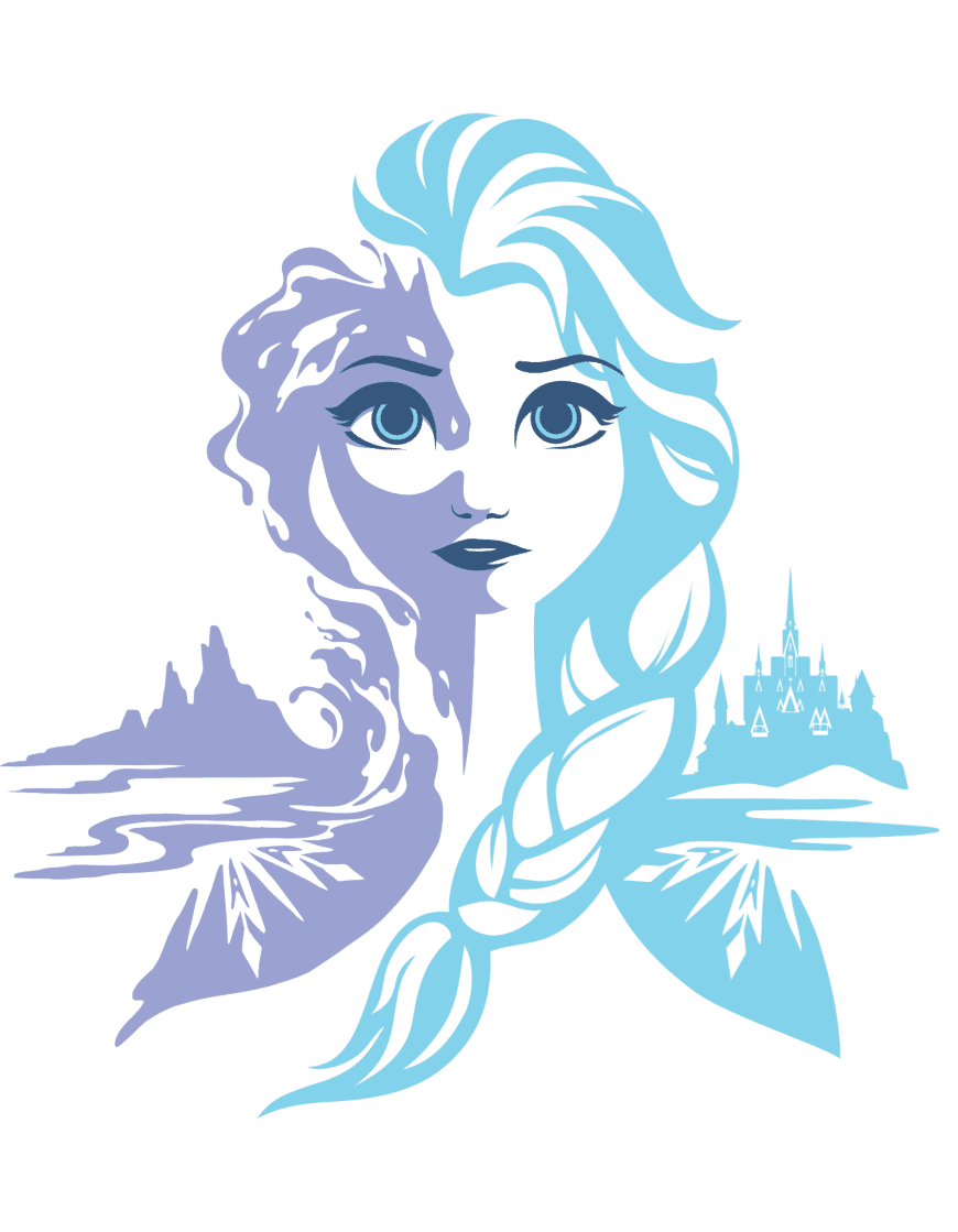 Elsa disney frozen clipart in format with clear background