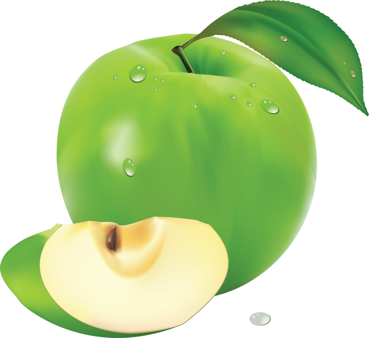 Apples green apple clipart free