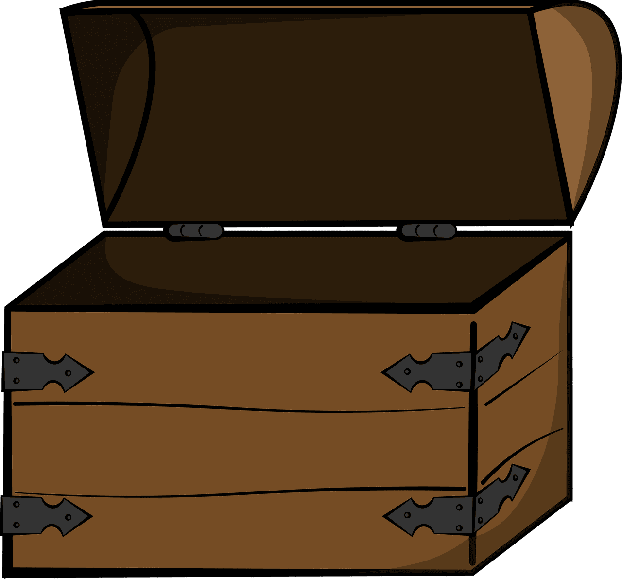 Treasure chest vector art graphics clipart