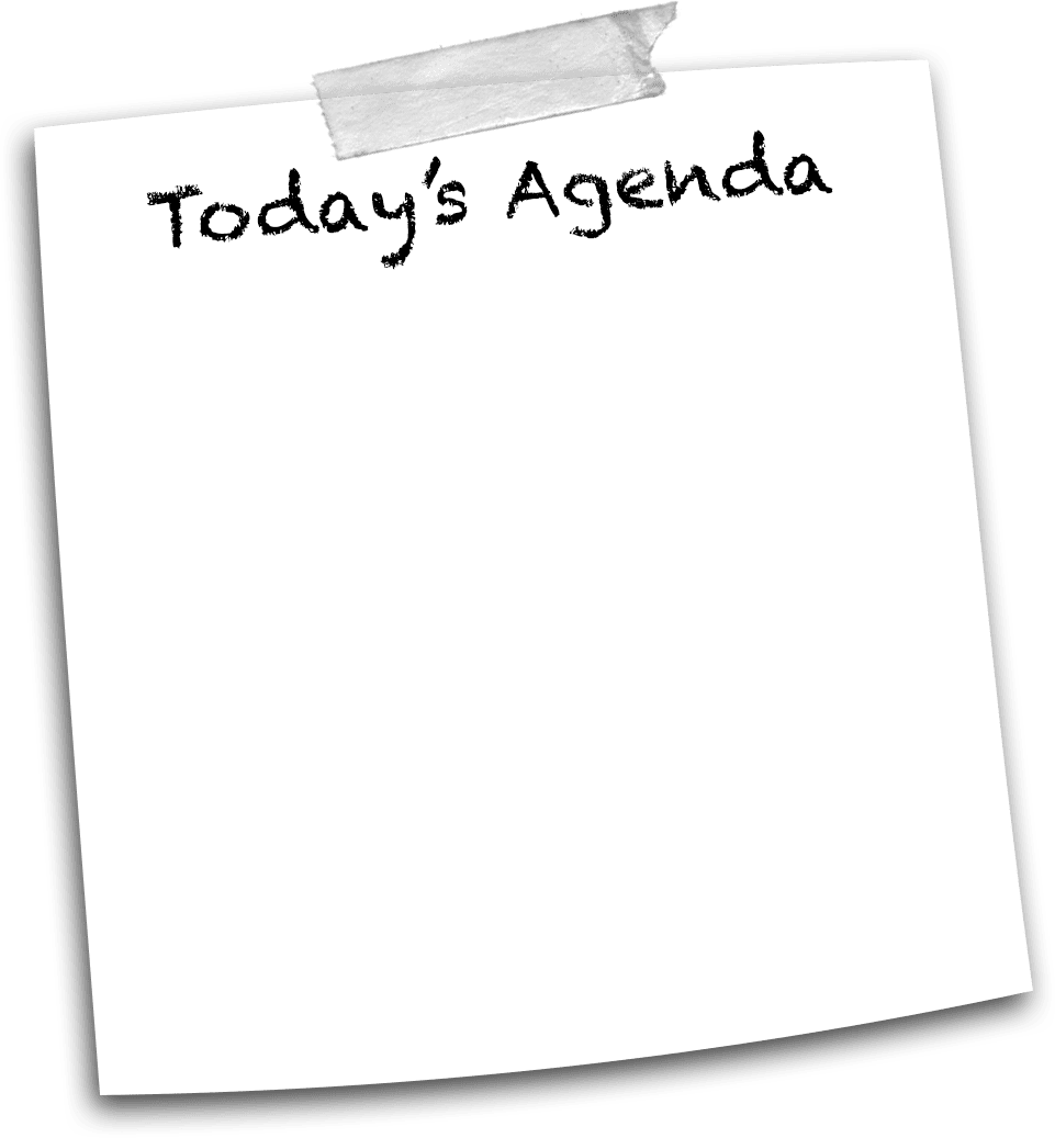 Agenda create my destiny and library shopping list clipart background