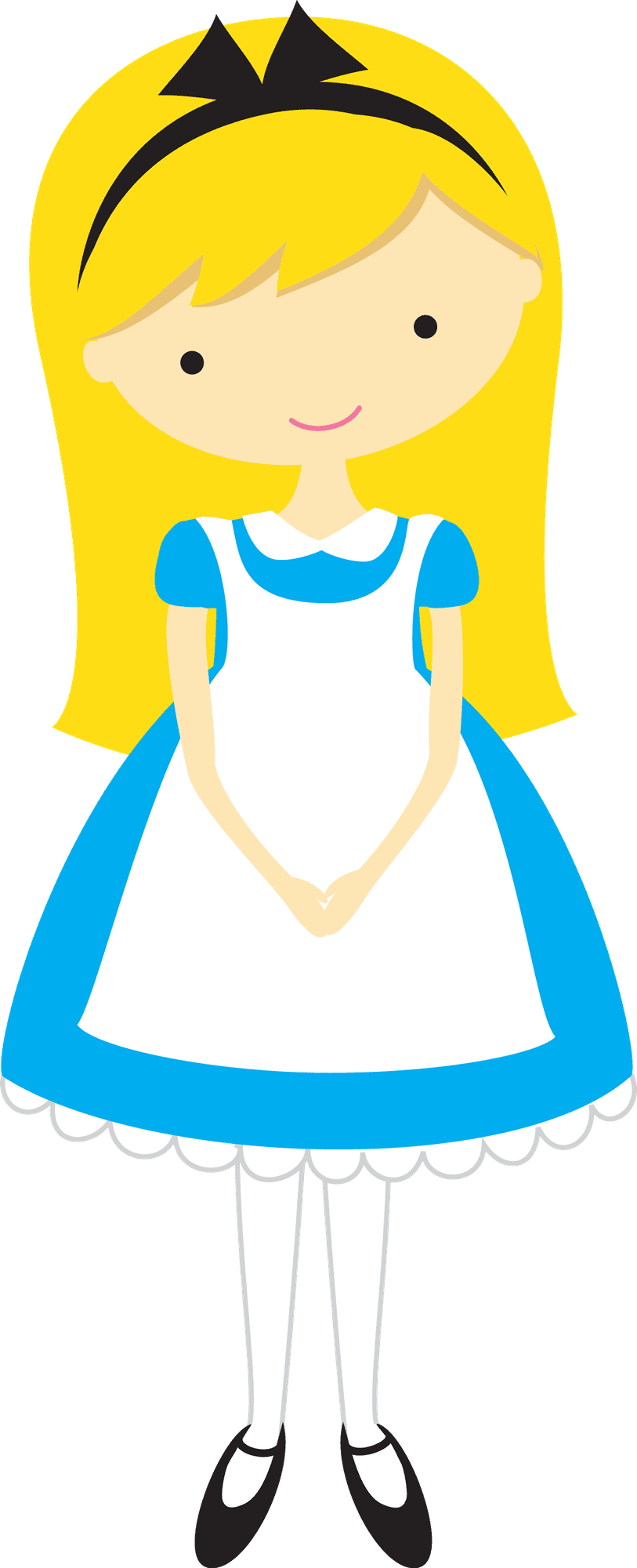 Alice in wonderland pin page clipart image