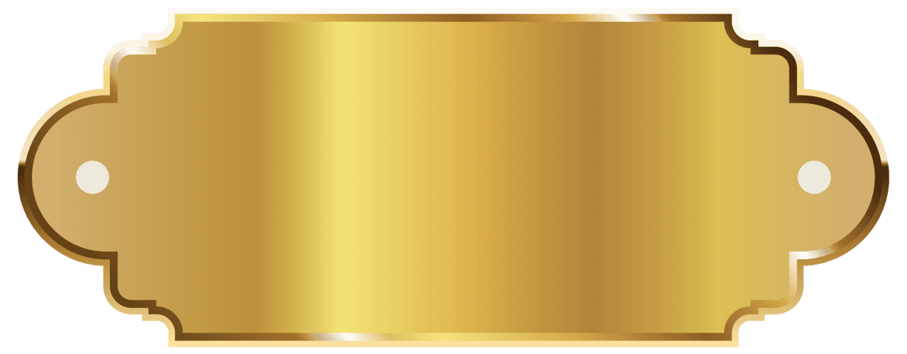 Award gold label template clipart picture