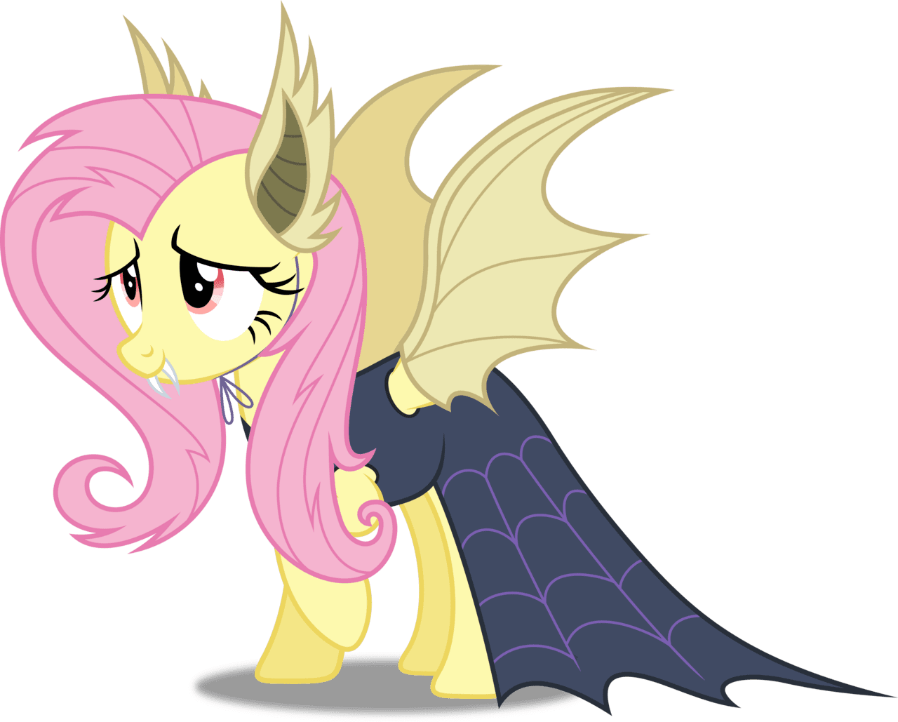 Vampire vector fluttershy by dashiesparkle deviantart clipart