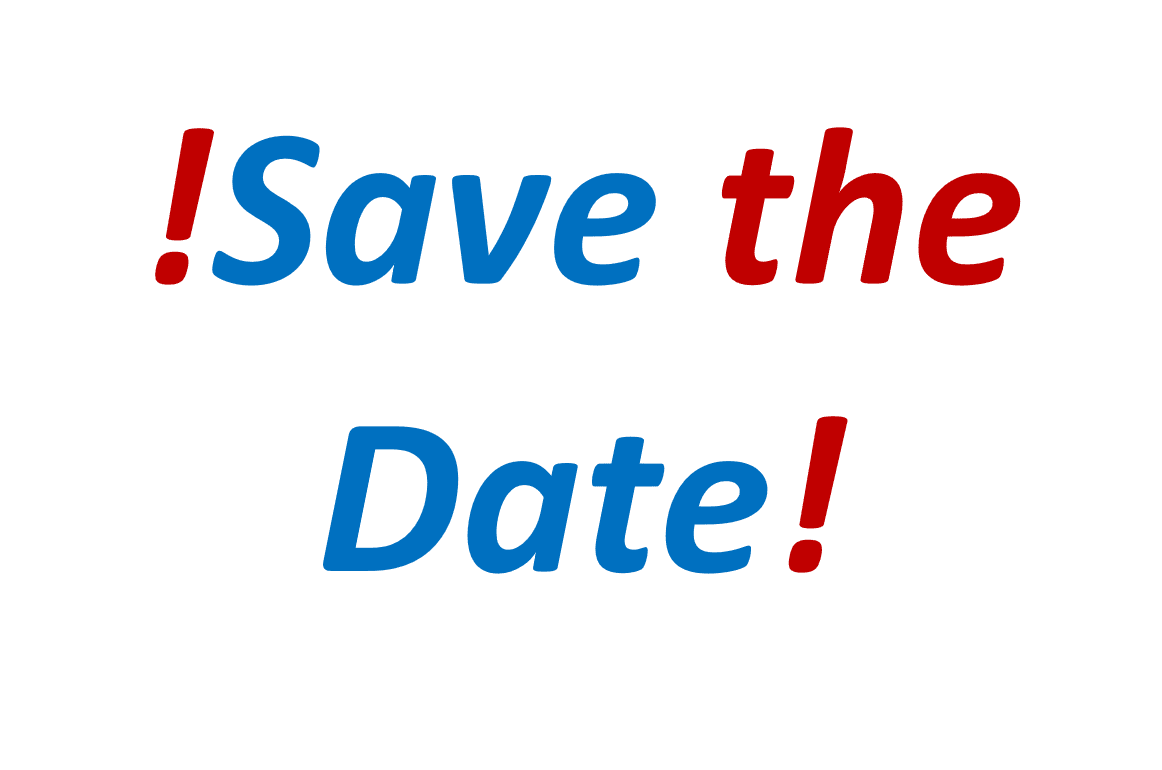 Save the date kreissporttag am april clipart picture