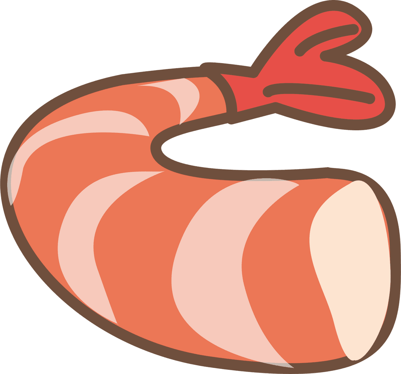 Shrimp vector clipart images 7