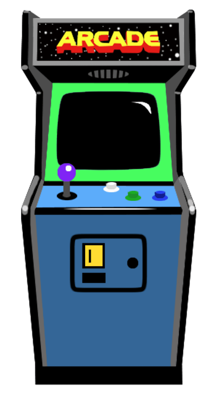 Video games pin page clipart image