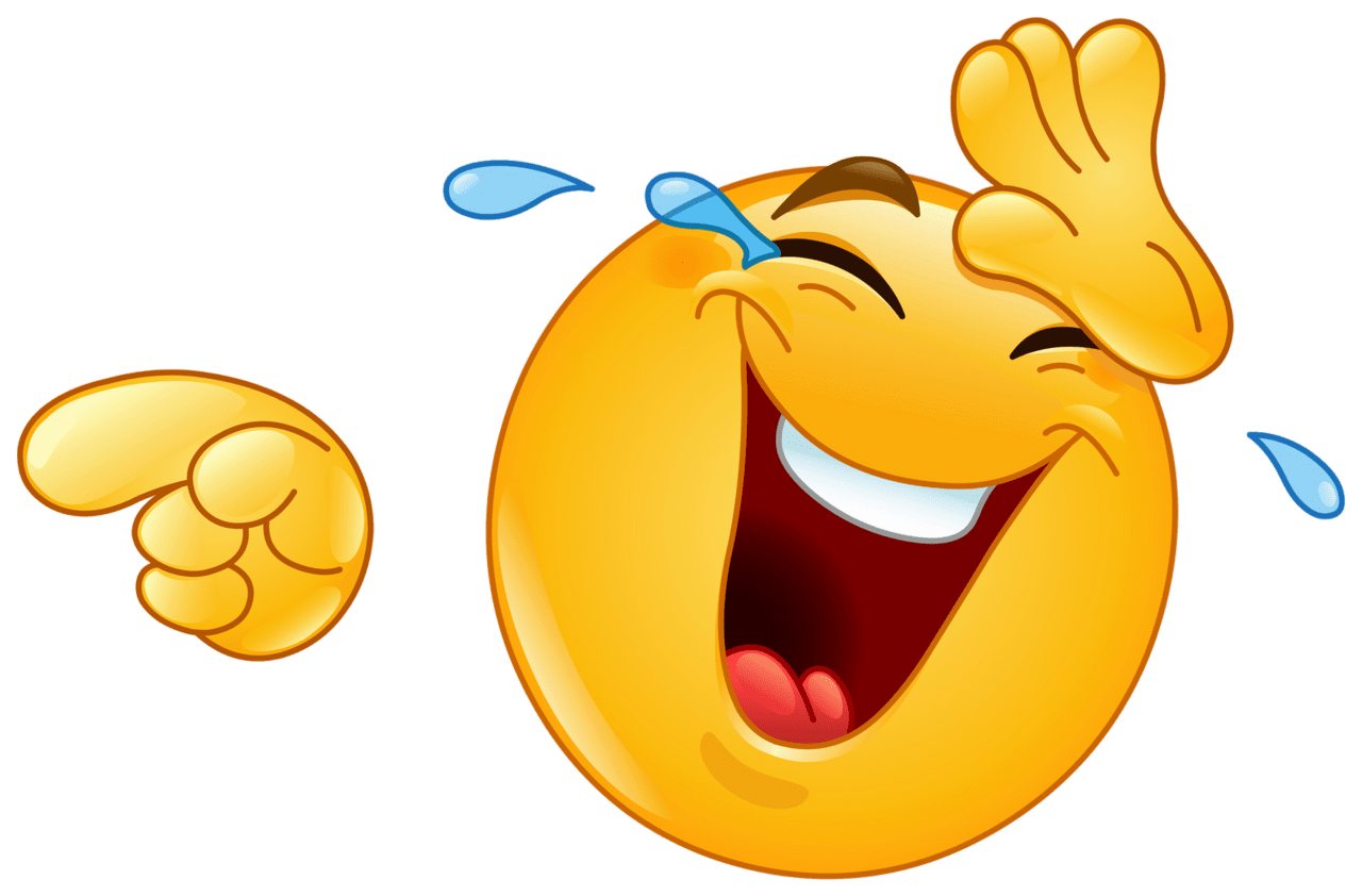 Emoji emot smiley laughter laugh lol image high quality clipart