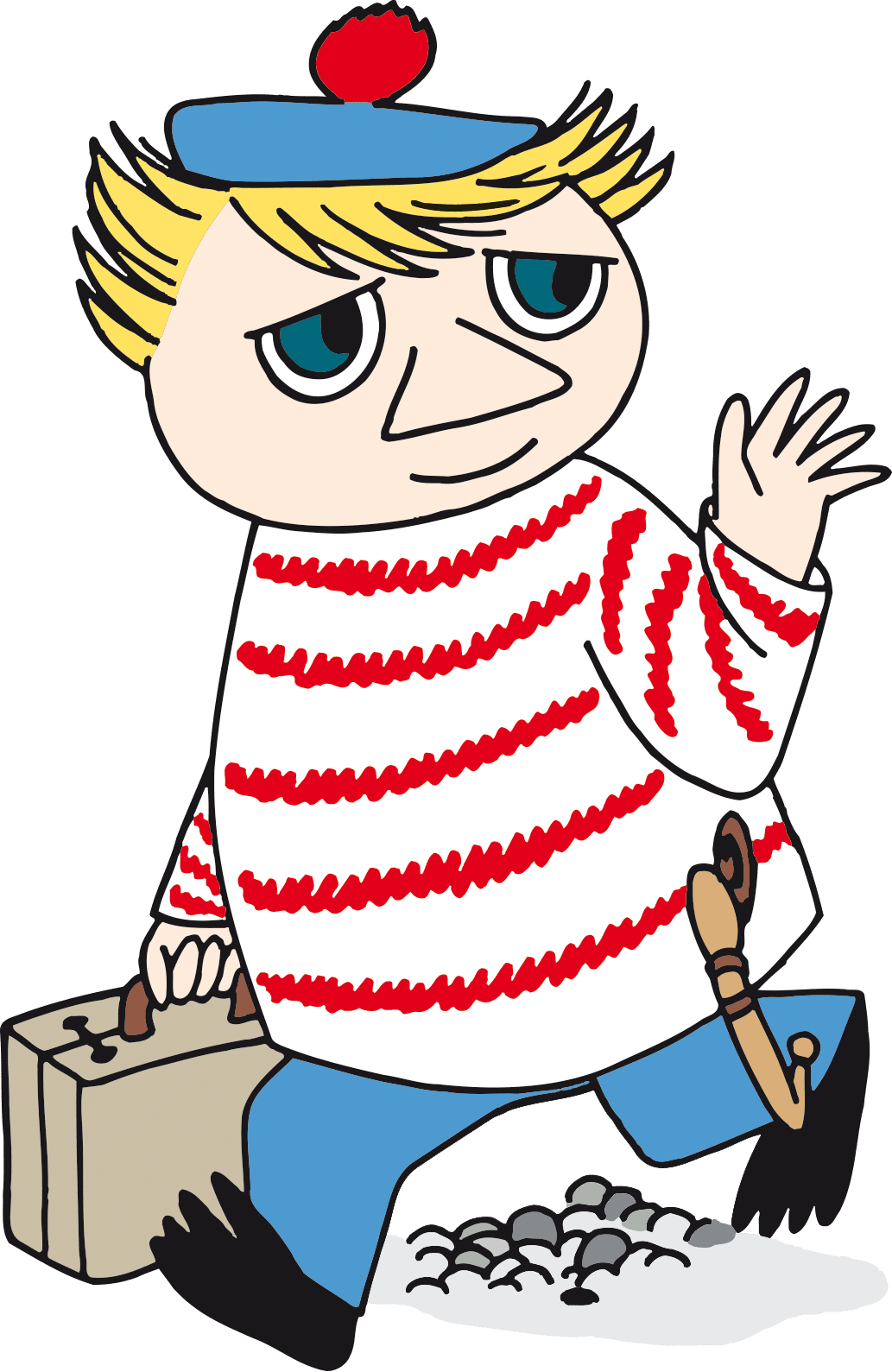 Too ticky waving clipart picture