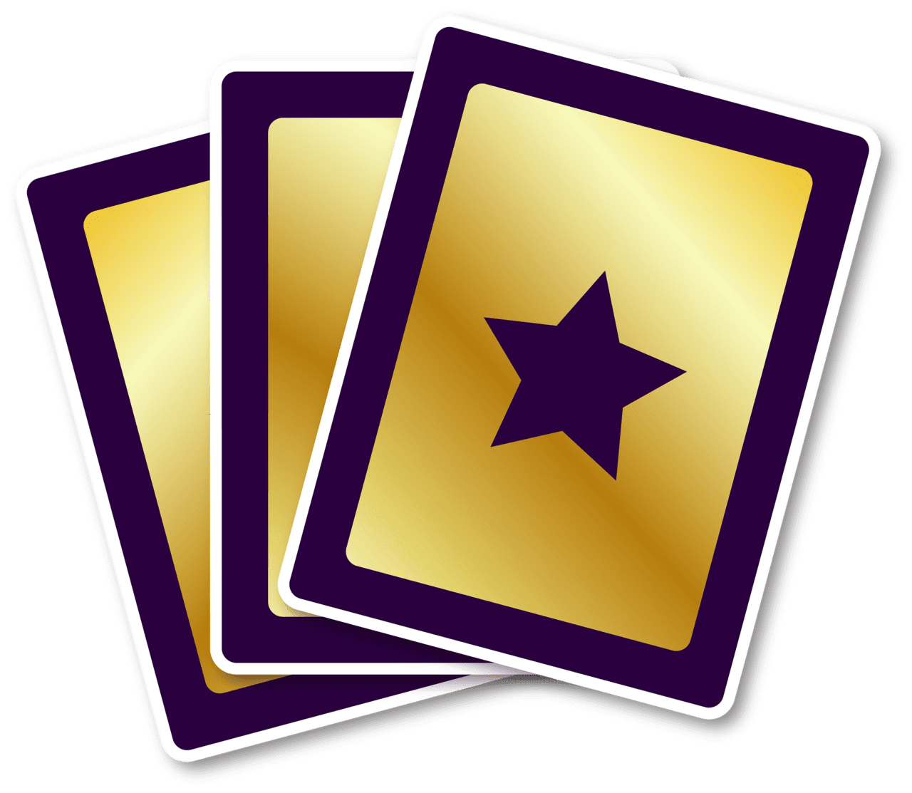 Cards trading card vector clipart images