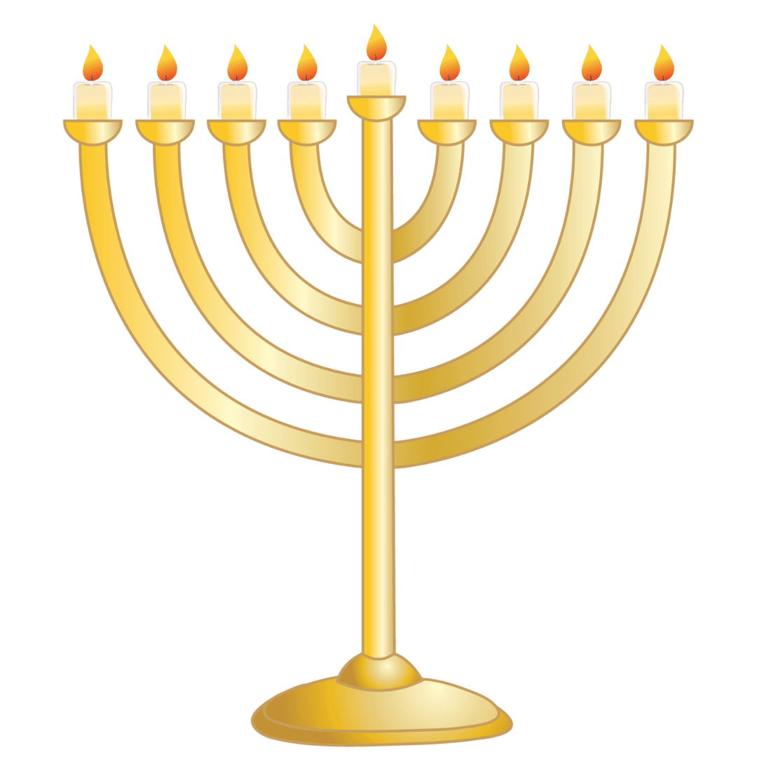 Most exciting hanukkah party in brooklyn new york clipart logo