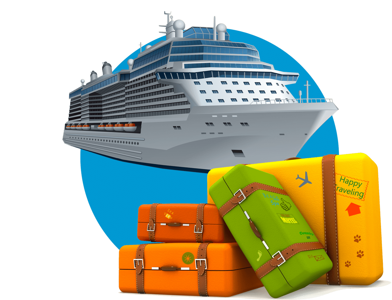 Cruise ship vacation planning swinston travel agency edie pa clipart photo