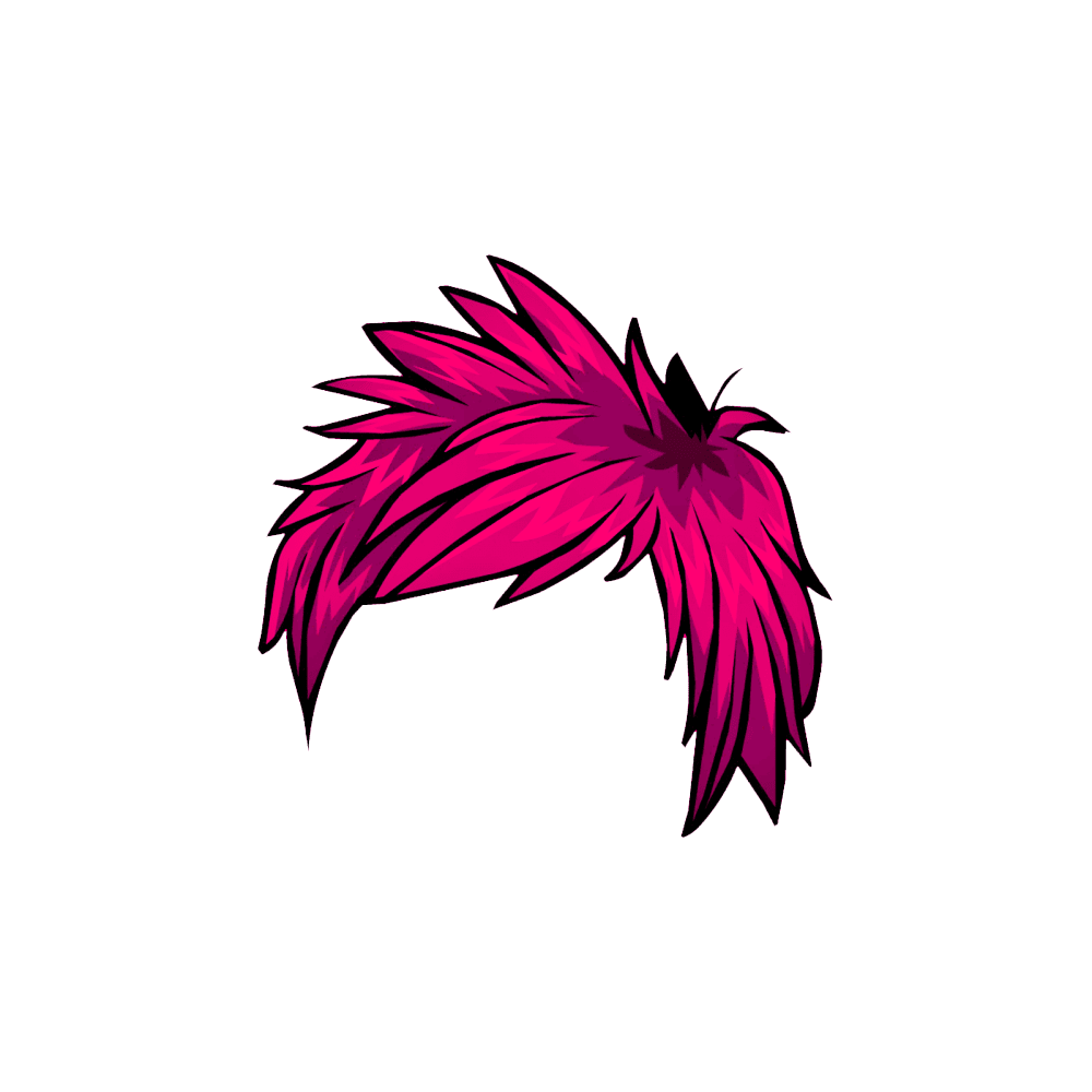 Pink hair images hd photo clipart