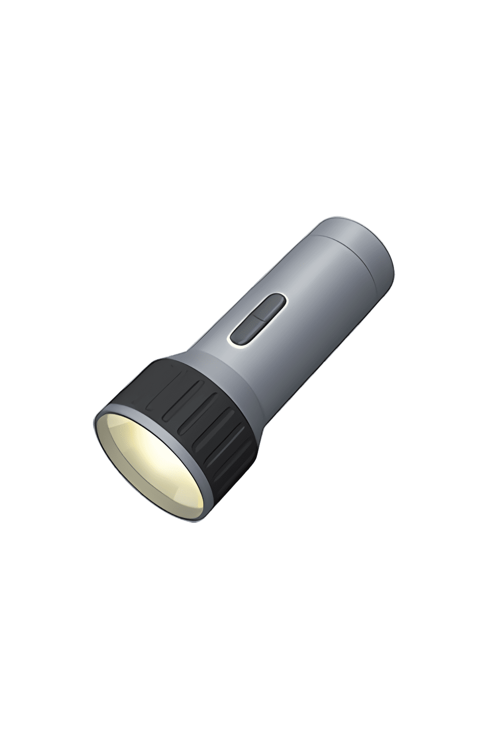 Flashlight emoji clipart vector