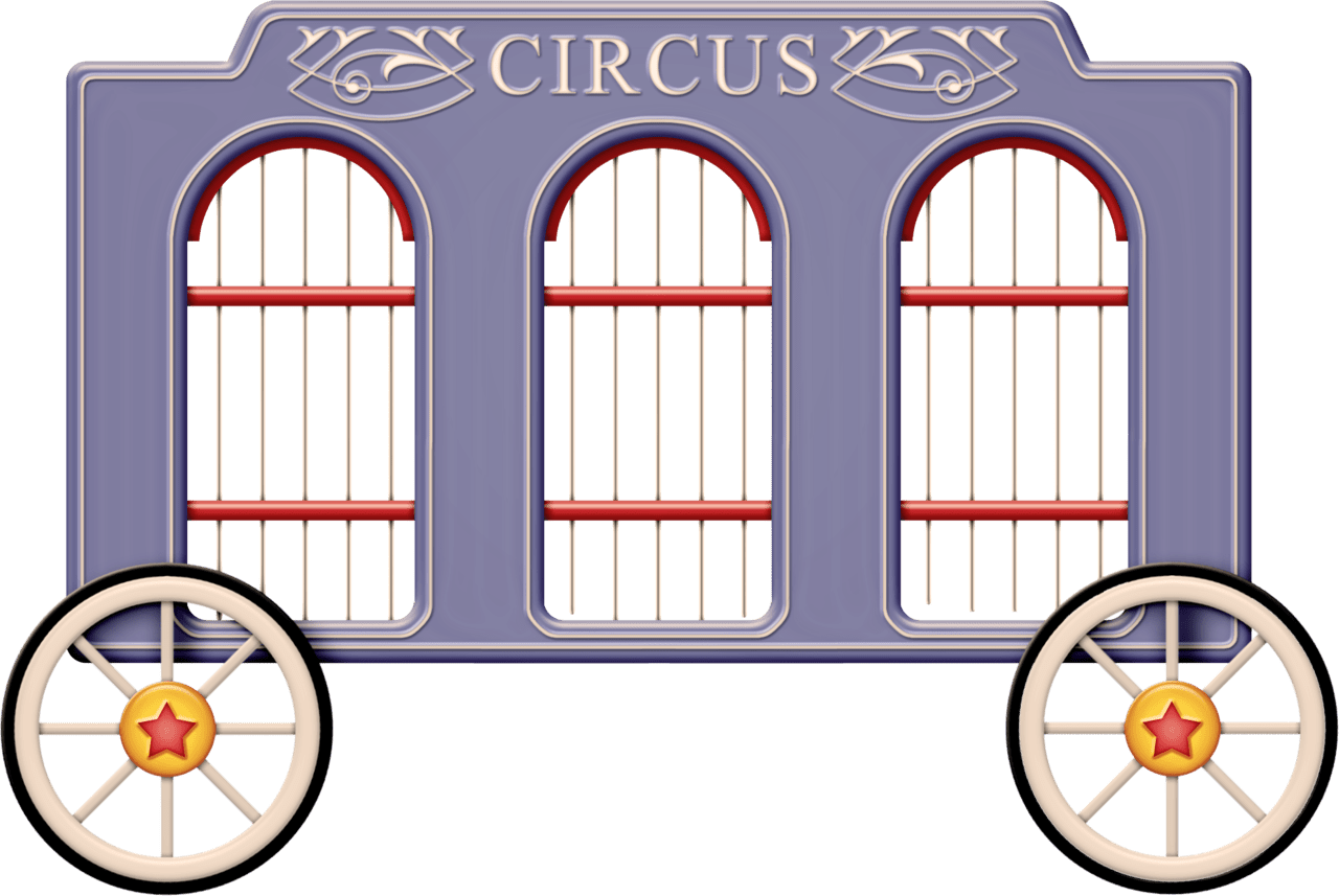 Three ring circus clipart picture