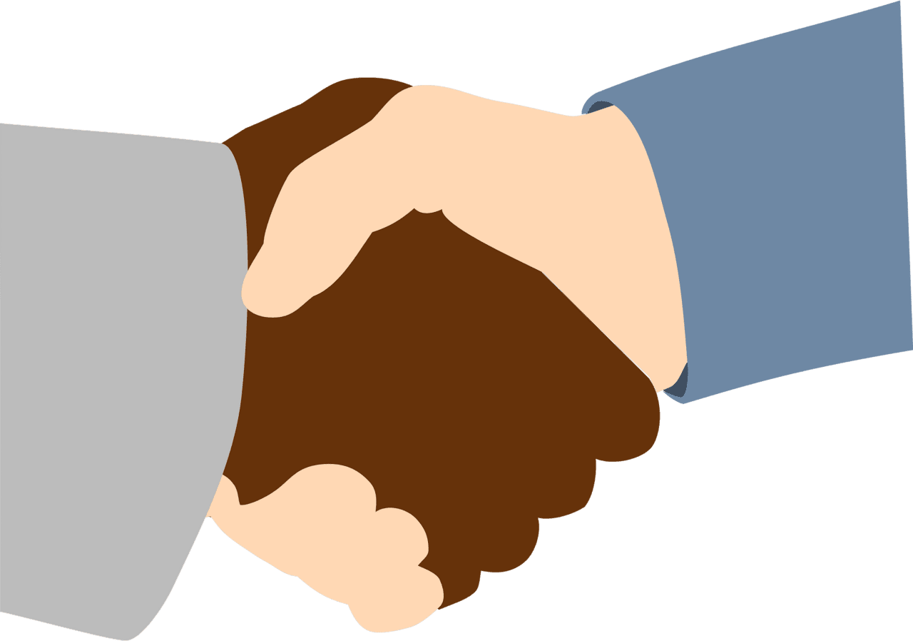 Shake hands handshake vector clipart images 3