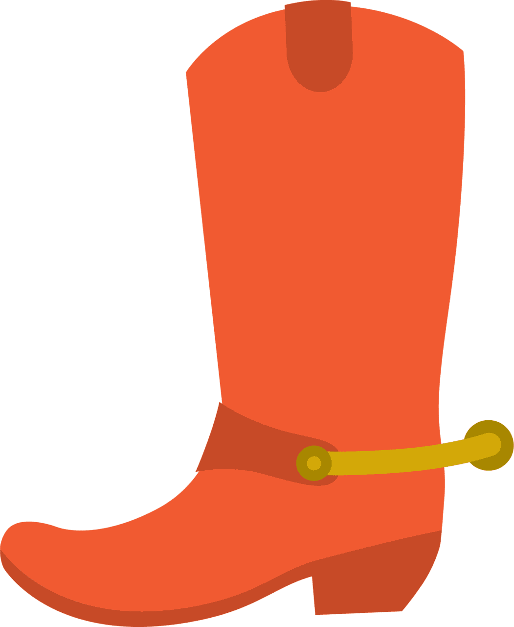 Cowboy boot vector clipart images 3