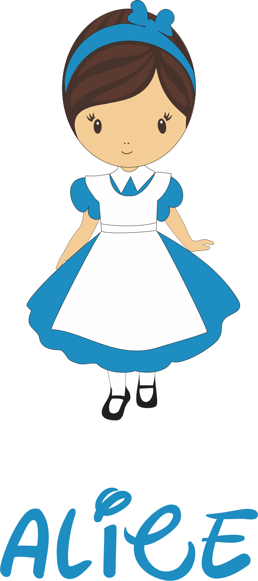 Alice in wonderland pin page clipart free