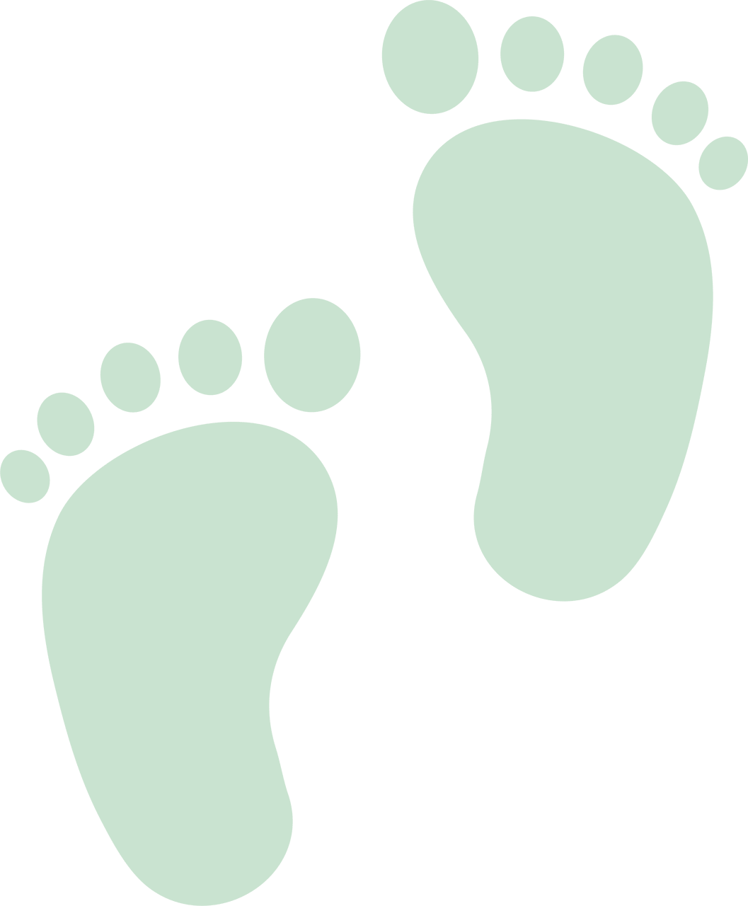 Footprint cut snap click supply co clipart vector