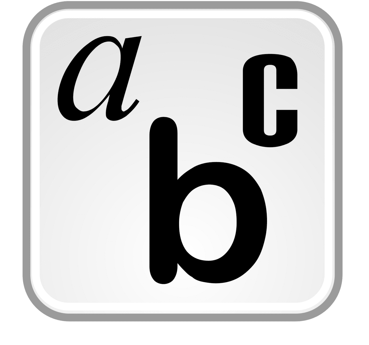 Abc alphabet vector clipart images