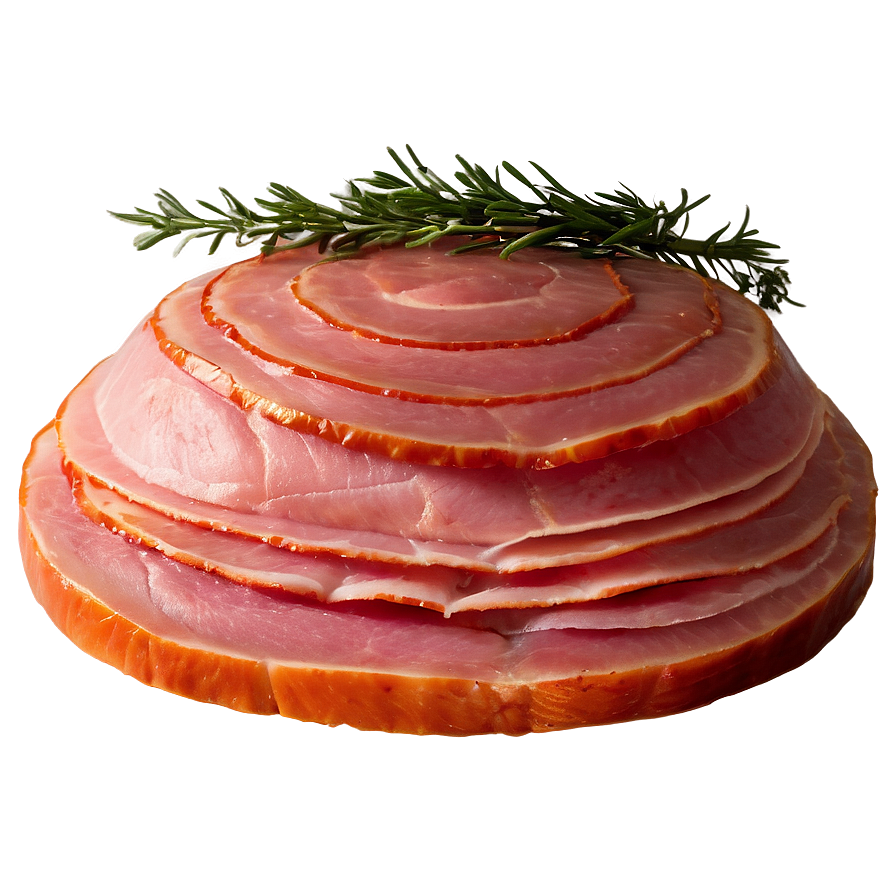 Smoked ham clipart background