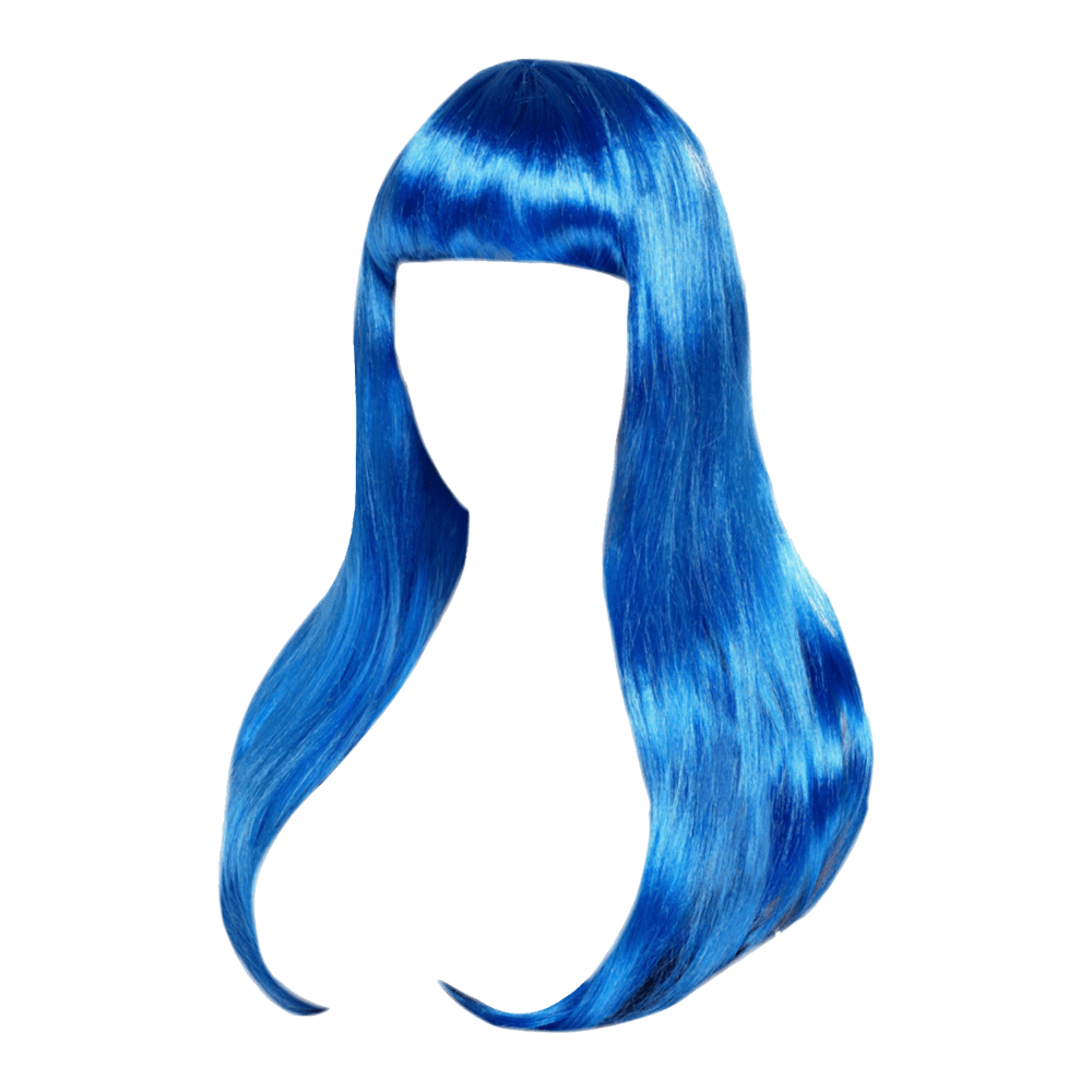 Blue hair images hd photo clipart 2