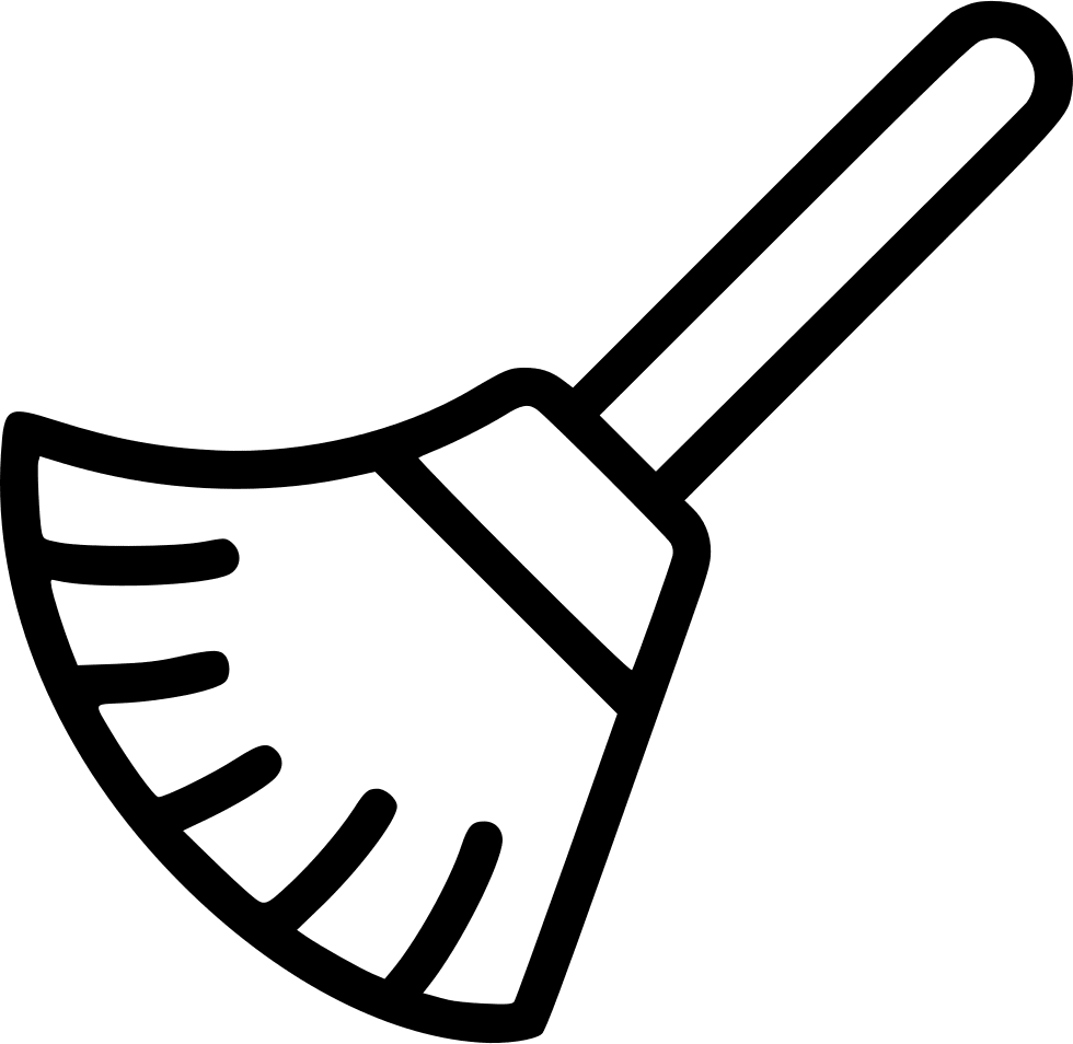 Broom clear clean tool clipart picture