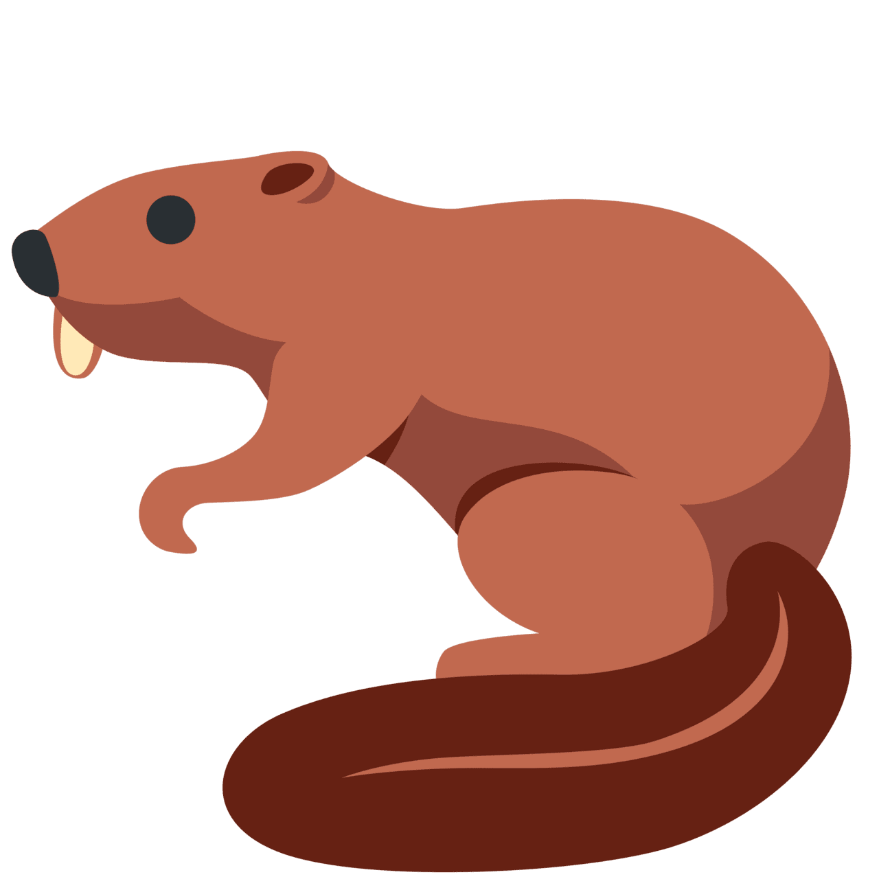 Beaver twemoji ab clipart background